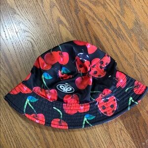 Cherry and Ladybug Bucket Hat